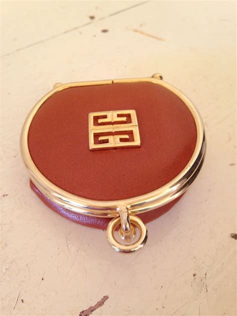 givenchy burgandy barrell coin purse|Bags .